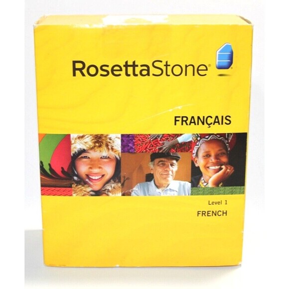 Rosetta Stone French Level 1 Basics Greetings Units 1 to 4 Audio CD No Headset - Picture 1 of 16